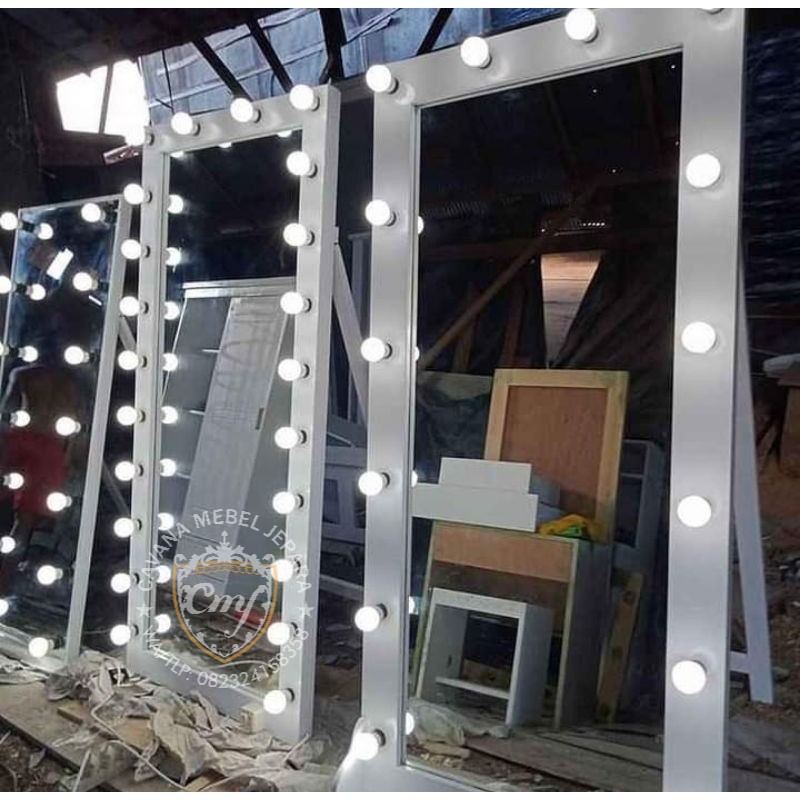 miror vanity miror cermin berdiri standing miror duco