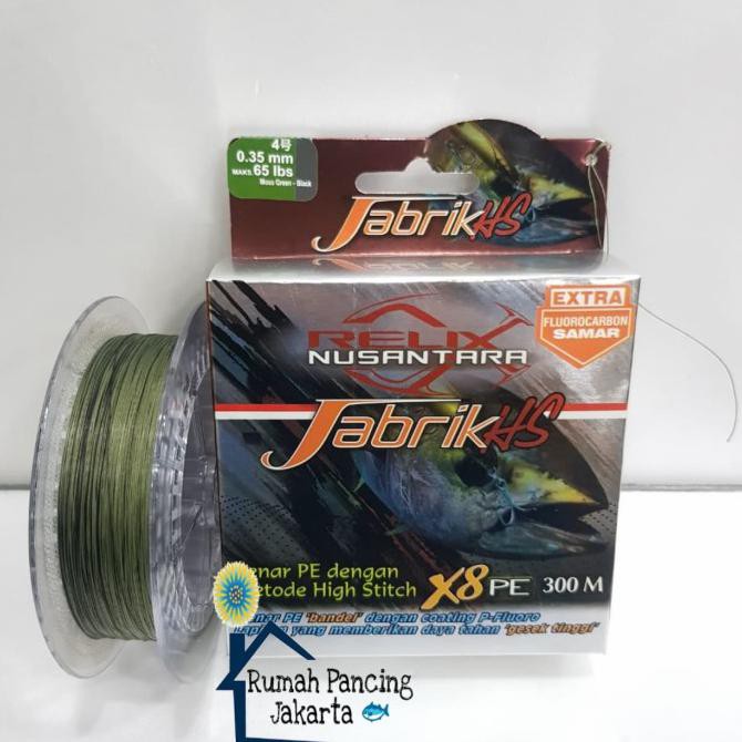 Senar Pe Relix Nusantara Jabrik Hs X8-300M Pe.4