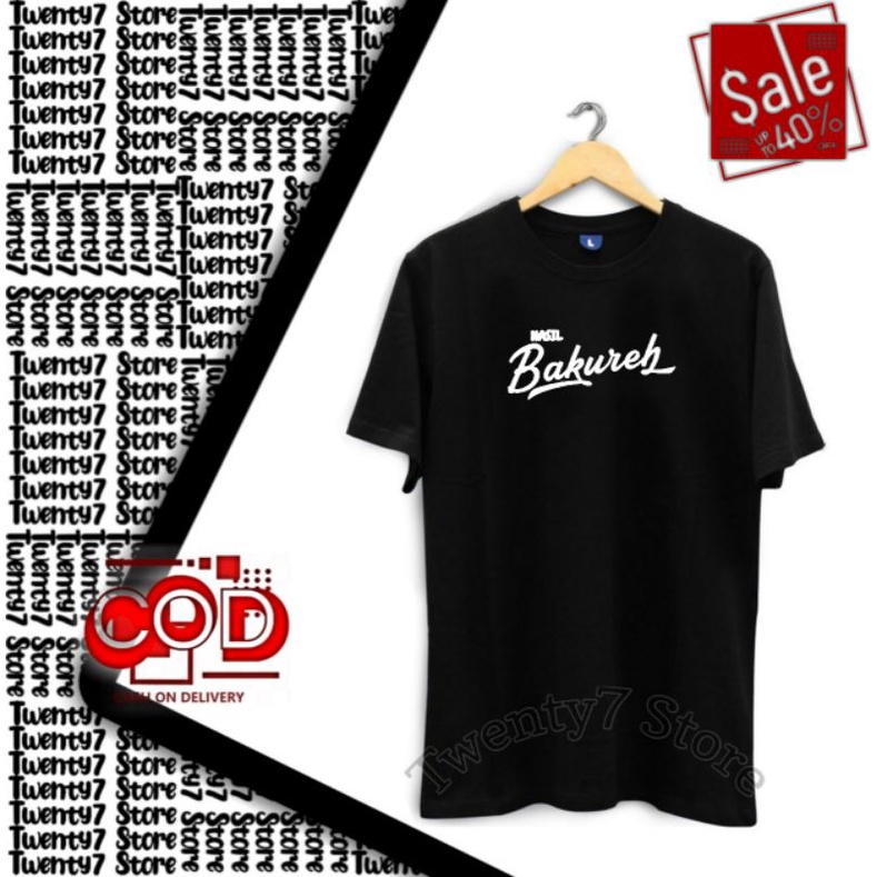 KAOS DISTRO MINANG HASIL BAKUREH BAJU DISTRO MINANG COWOK CEWEK