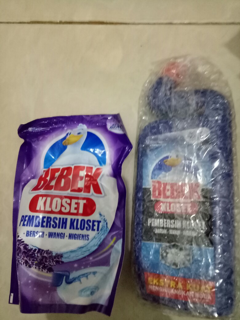 Bebek Pembersih Kloset Lavender Pouch 450ml