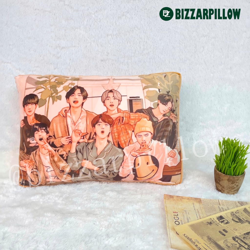 Bizzarpillow Bantal Foto Custom Model Snack Jumbo BZ311