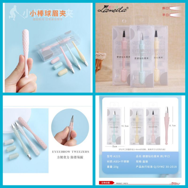 Eyebrow Tweezers Pinset Alis Kualitas Impor