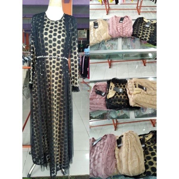 polkadot tulle dress ozias