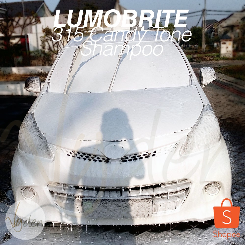 LUMOBRITE 315 CANDY TONE SHAMPOO Mobil Motor Wash Wax Busa Tebal Kilap Licin Cuci Salju