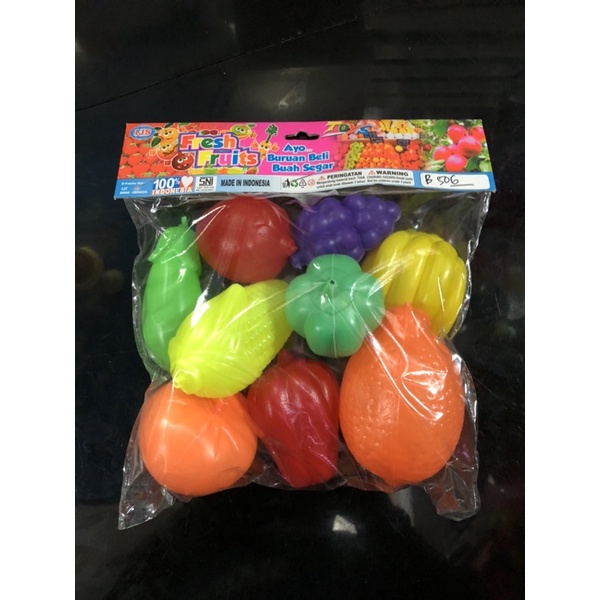 mainan buah buahan/ mainan buah/maian anak buah buahan