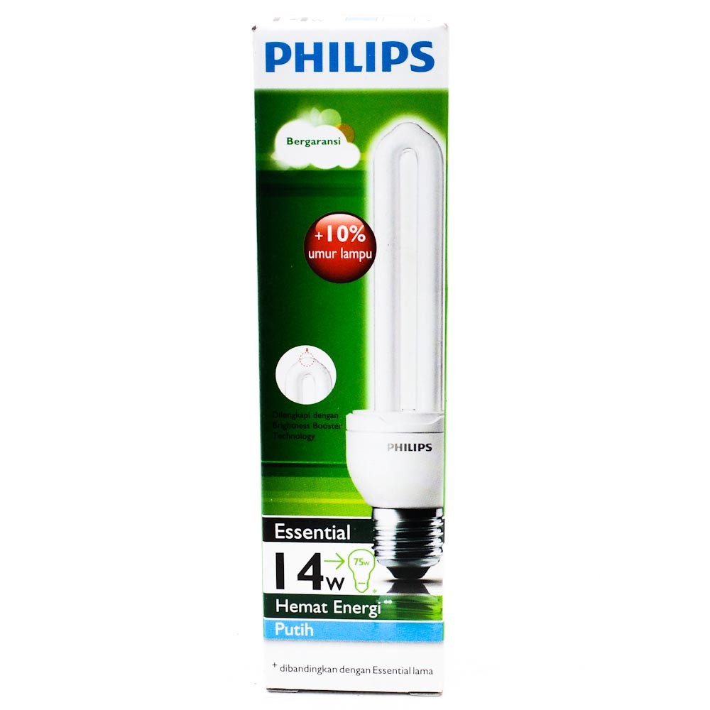 PHILIPS Lampu Essential 14W Cool Day Light / Putih