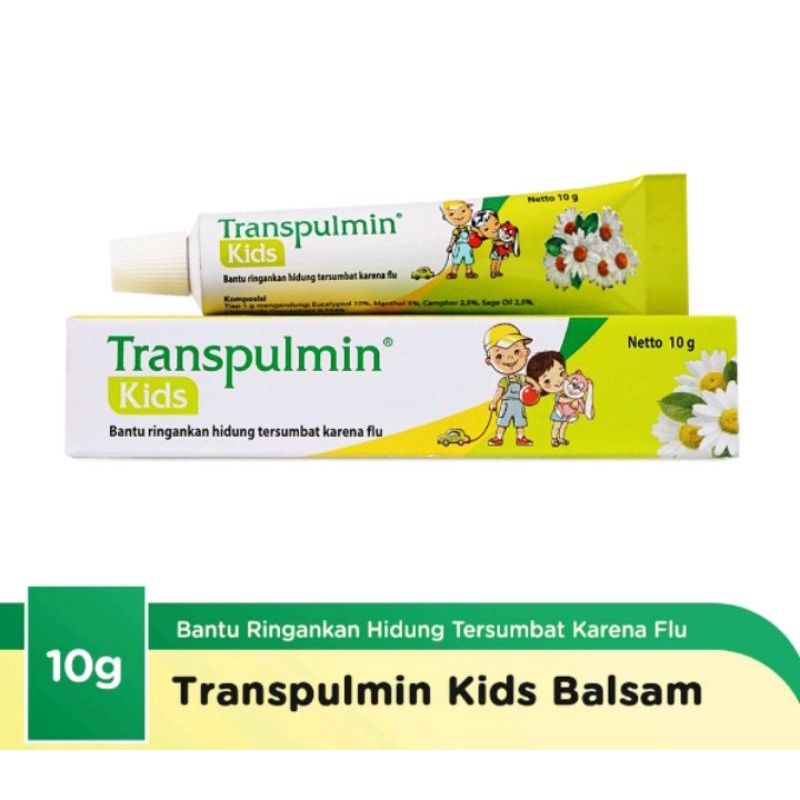 TRANSPULMIN KIDS BALSAM 10 G - ED 01/2026