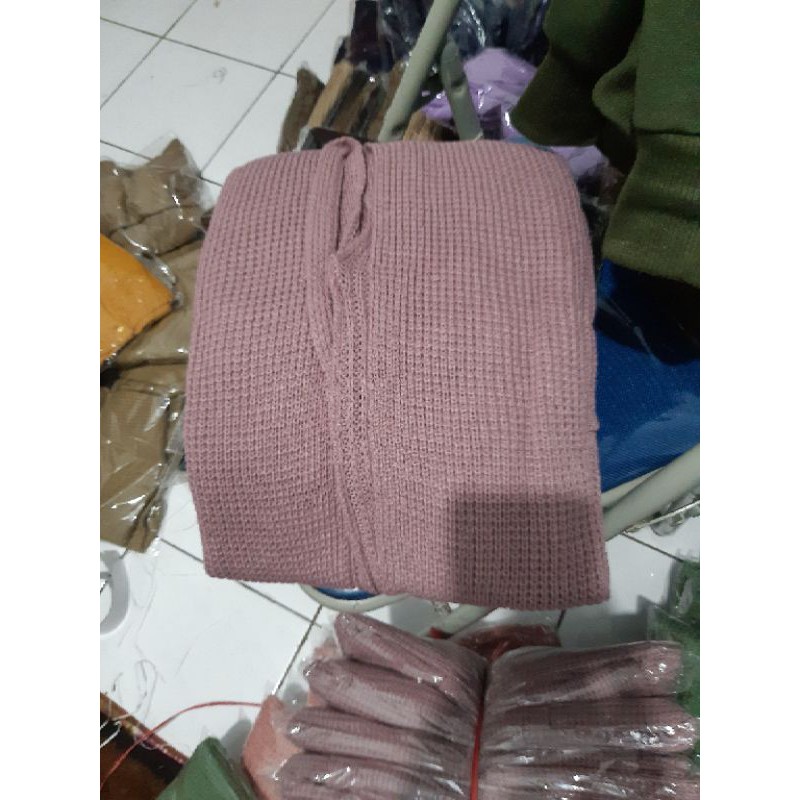 OVERSIZE LAVELLA RAJUT KARDIGAN RAJUT PREMIUM-Nila muda