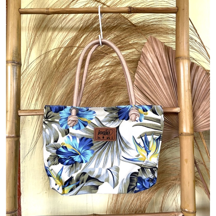 Tas Kanvas Wanita Mini Kecil Resleting | Handbag Wanita Bahan Kanvas Motif Kecil Terbaru Kekinian Mu