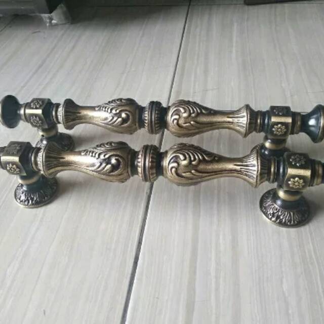 HANDLE PINTU KUNINGAN ANTIK