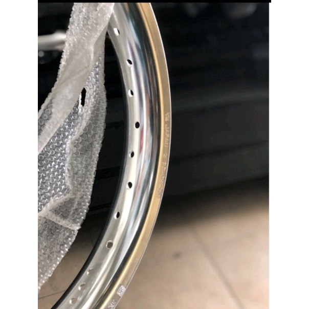 Velg TK U shape Ring 17 Sepasang uk 1.60 & 1.85 silver