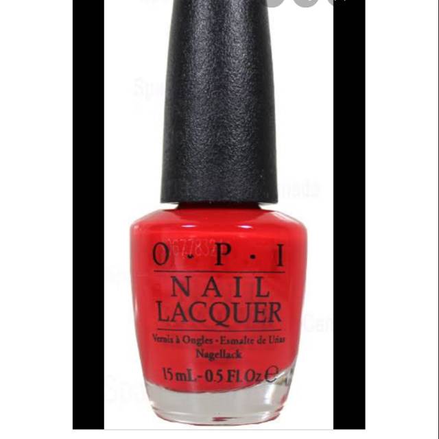 OPI I STOP for Red Nail Polish