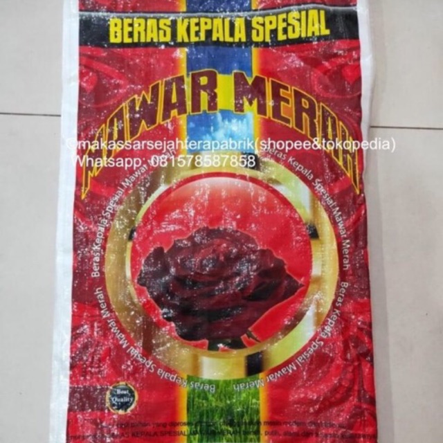 

50 lbr Karung mawar merah Asli 10KG