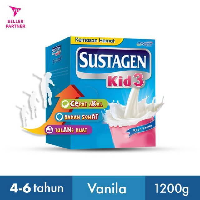 SUSTAGEN KID 3 1200 GR 1200GR VANILA MADU