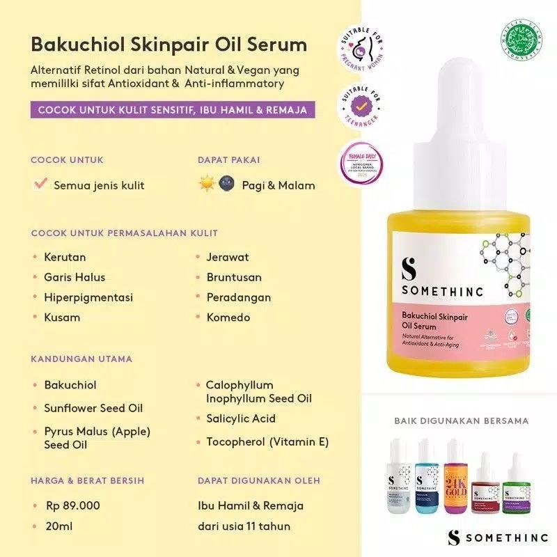 Somethinc Bakuchiol Skinpair Oil Serum