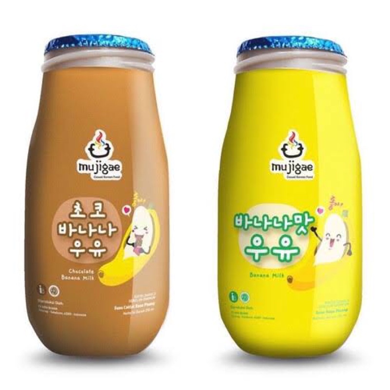 

MUJIGAE BANANA MILK 250 ML ALL VARIAN HALAL MUI