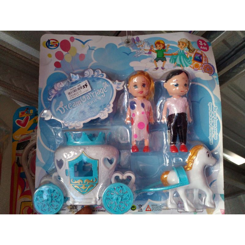 mainan figur anak dan kuda murah