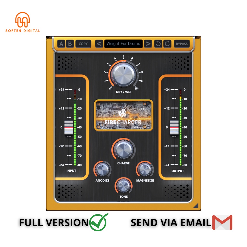 Fire Sonic FireCharger 1 VST Plugin mix or instrument recording to the next level touching - windows