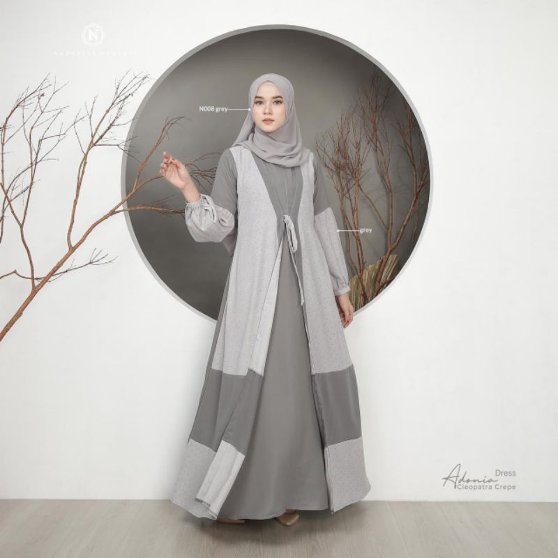 Dress Gamis Nadheera Luxury Adonia Dress
