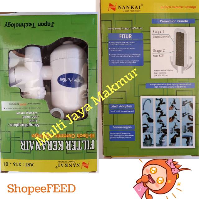 WATER PURIFER SARINGAN AIR FILTER / PENYARING AIR KRAN NANKAI