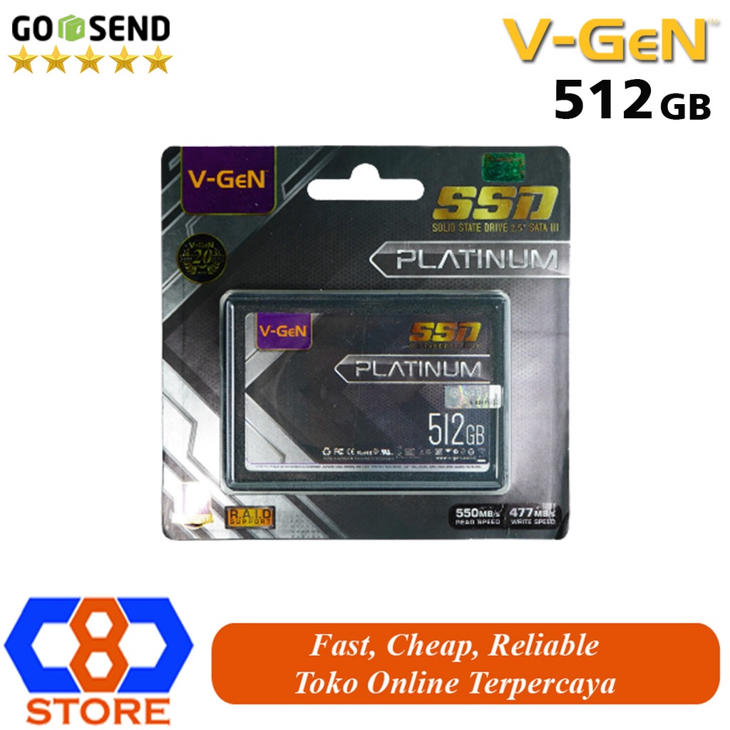 HARDDISK SSD 512GB SSD VGEN 512GB SATA3 ORIGINAL RESMI