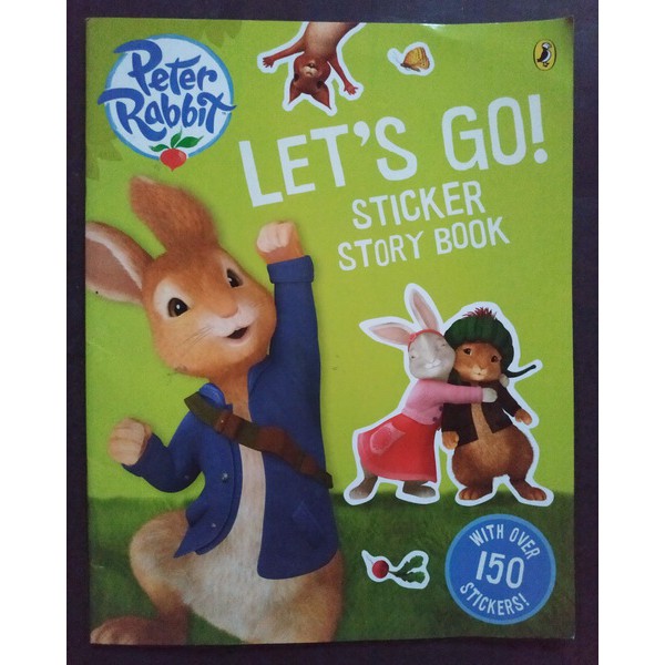 Peter Rabit - Let's Go Sticker Book With Over 150 Stickers