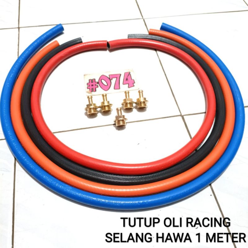 (COD) SELANG HAWA TUTUP OLI RACING SELANG HAWA MESIN MOTOR MIO JUPITER MX SUPRA VARIO BEAT TIGER MP 