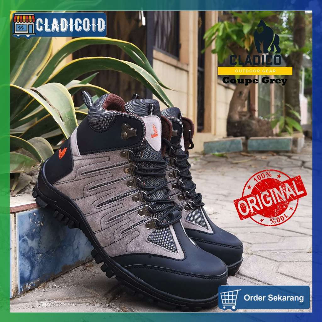 SEPATU SAFETY PRIA UJUNG BESI ORIGINAL MODEL KEREN DAN STYLISH CLADICO COUPE TINGGI