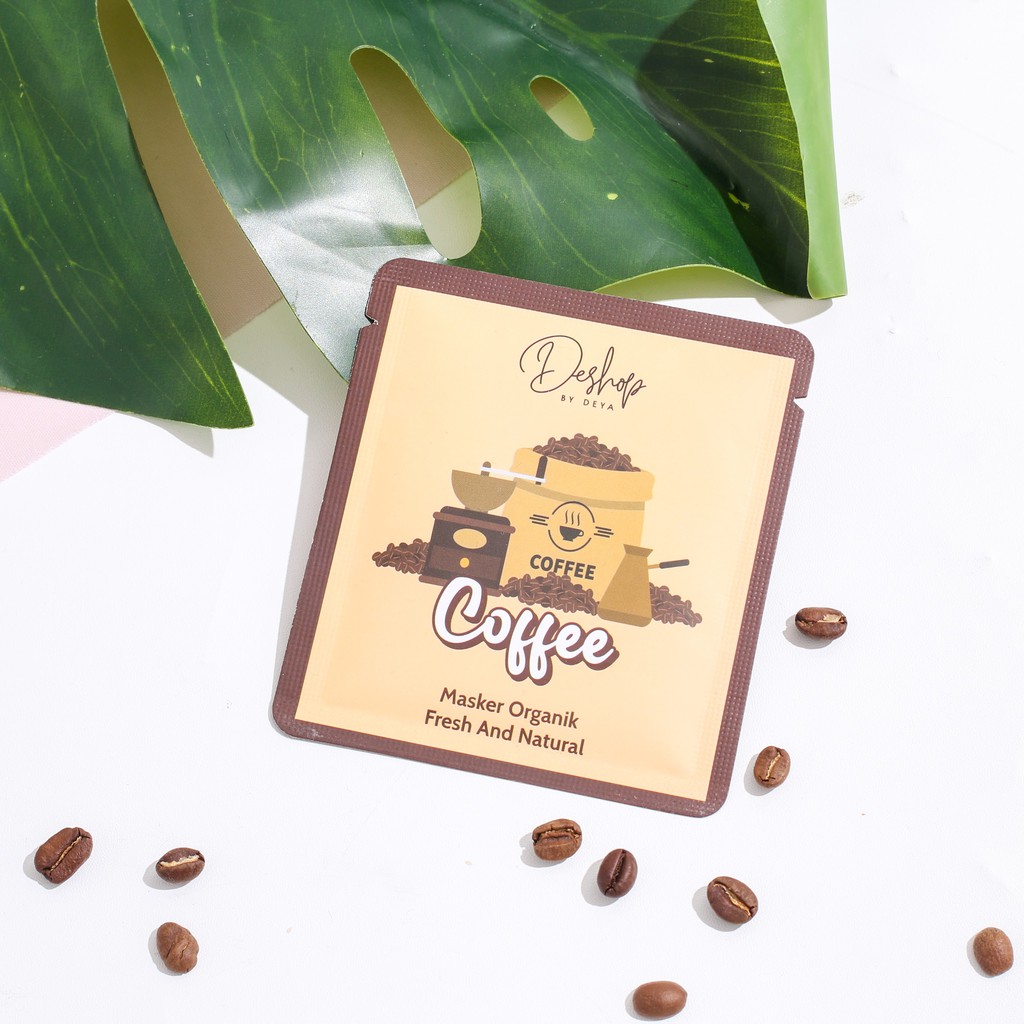 Masker Bubuk Organik Premium Deshop By Deya Alami Tanpa Pengawet Shopee Indonesia