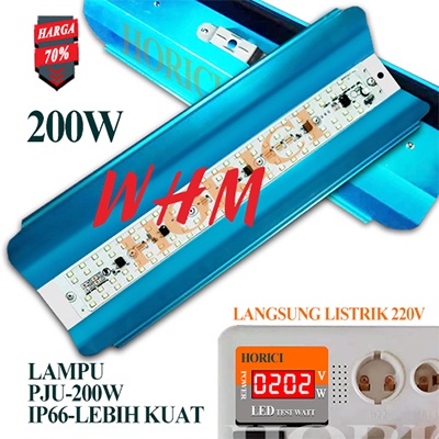 LAMPU JALAN 100W 200W PANJANG / PJU LED SUNLAMP SOROT OUTDOOR