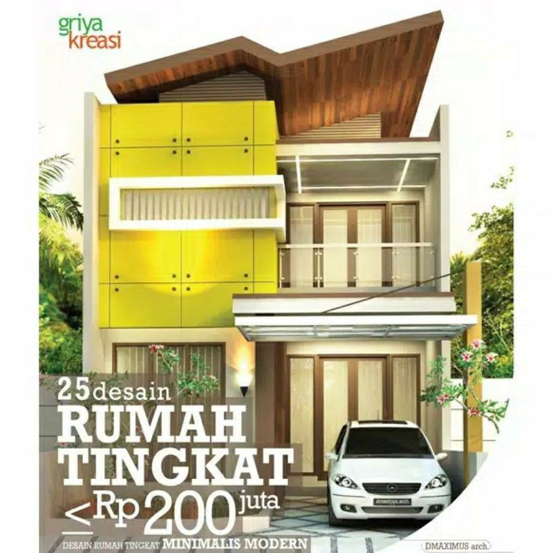 25 Desain Rumah Tingkat 200jt.