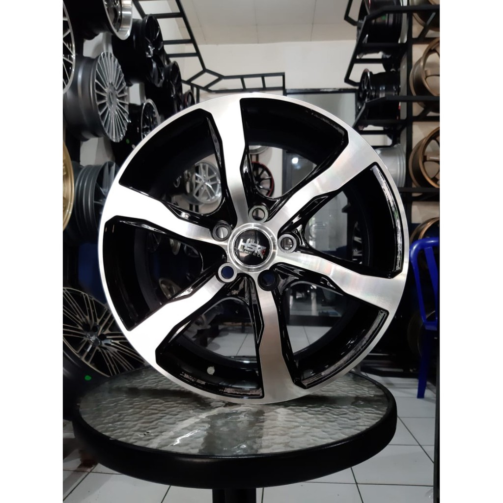 VELG MOBIIL TOYOTA KIJANG INNOVA VENTURER NEW 2021 - HSR Wheel TULEHU Black Polish