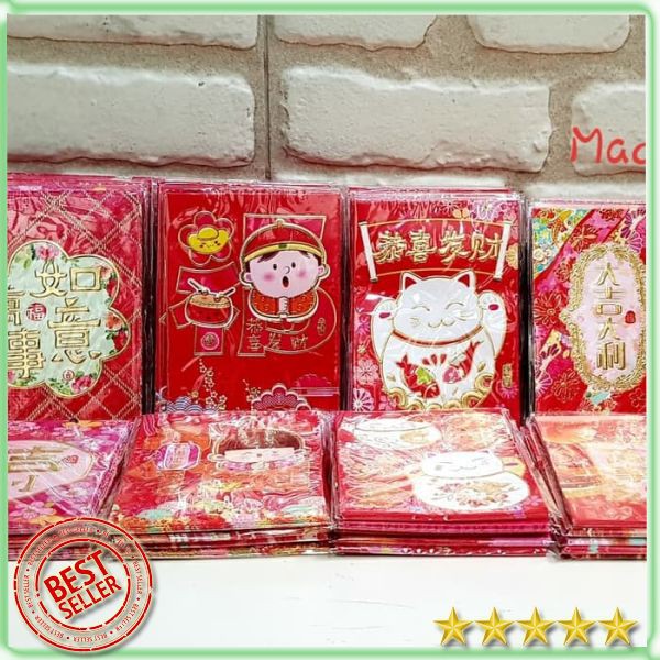 

Angpao Imlek Angpao Pendek Netral Mix Ampao Murah Kado Imlek Amplop Kado Soevenir Angpao babi
