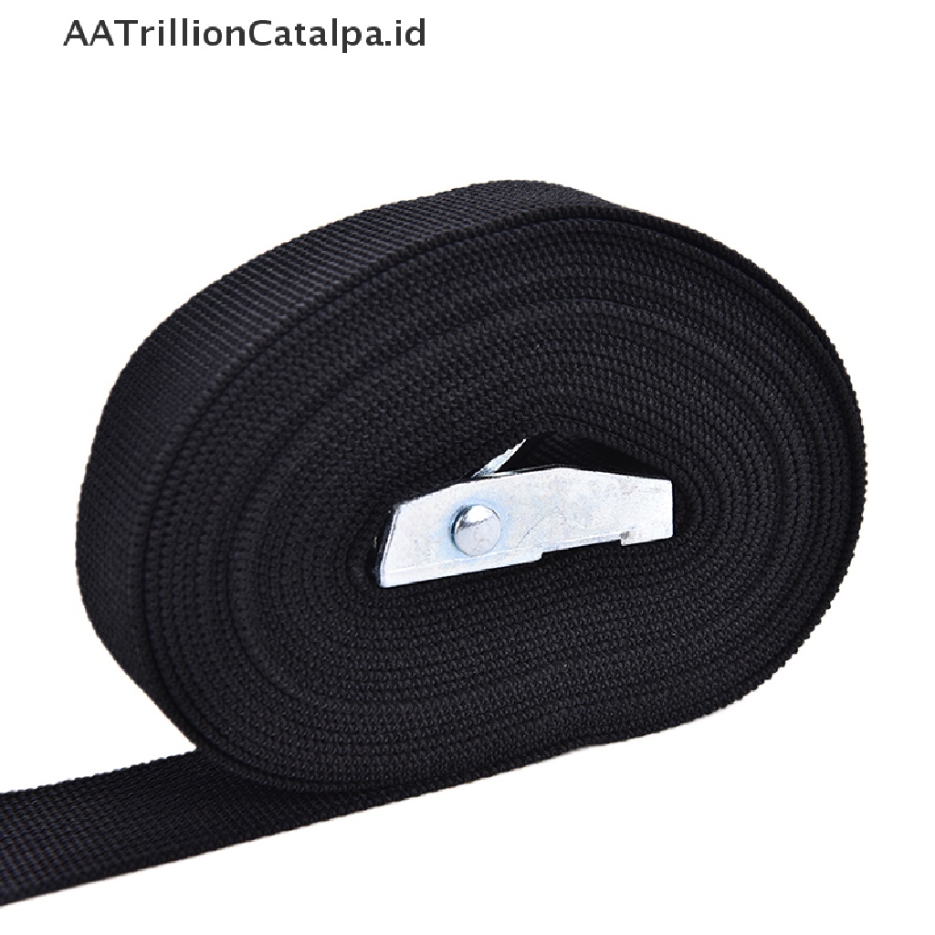 Aatrillioncatalpa Strap Pengikat Tas Koper Bahan Nilon Dengan Gesper Metal