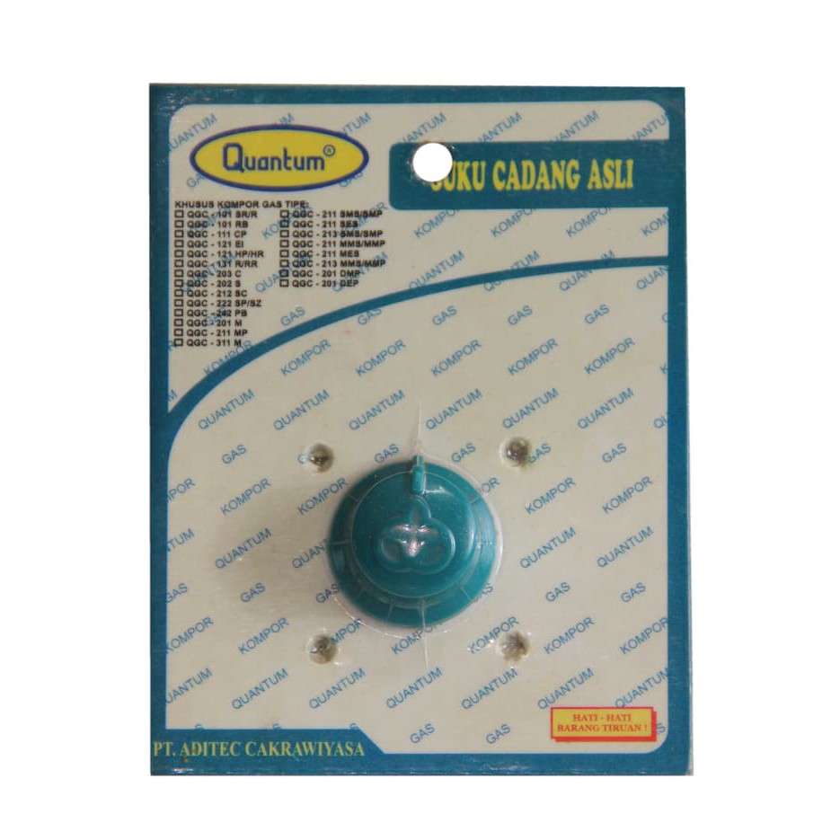 Quantum Sparepart Kompor Gas Lpg Tombol Timer