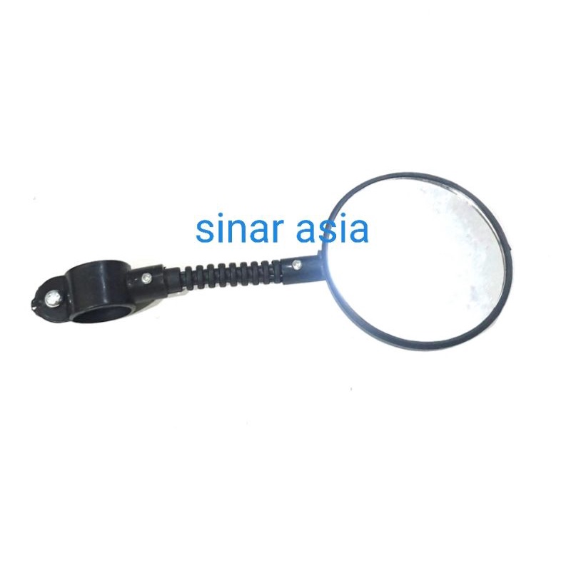 Kaca spion sepeda ( model bulat, diameter 9cm) - harga per pcs