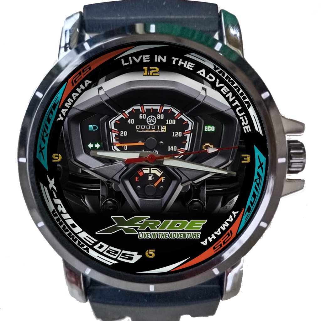 YAMAHA X-RIDE 125 art B Keren JUAL Jam Tangan Analog Pria Santai Custom Photo Logo Gambar