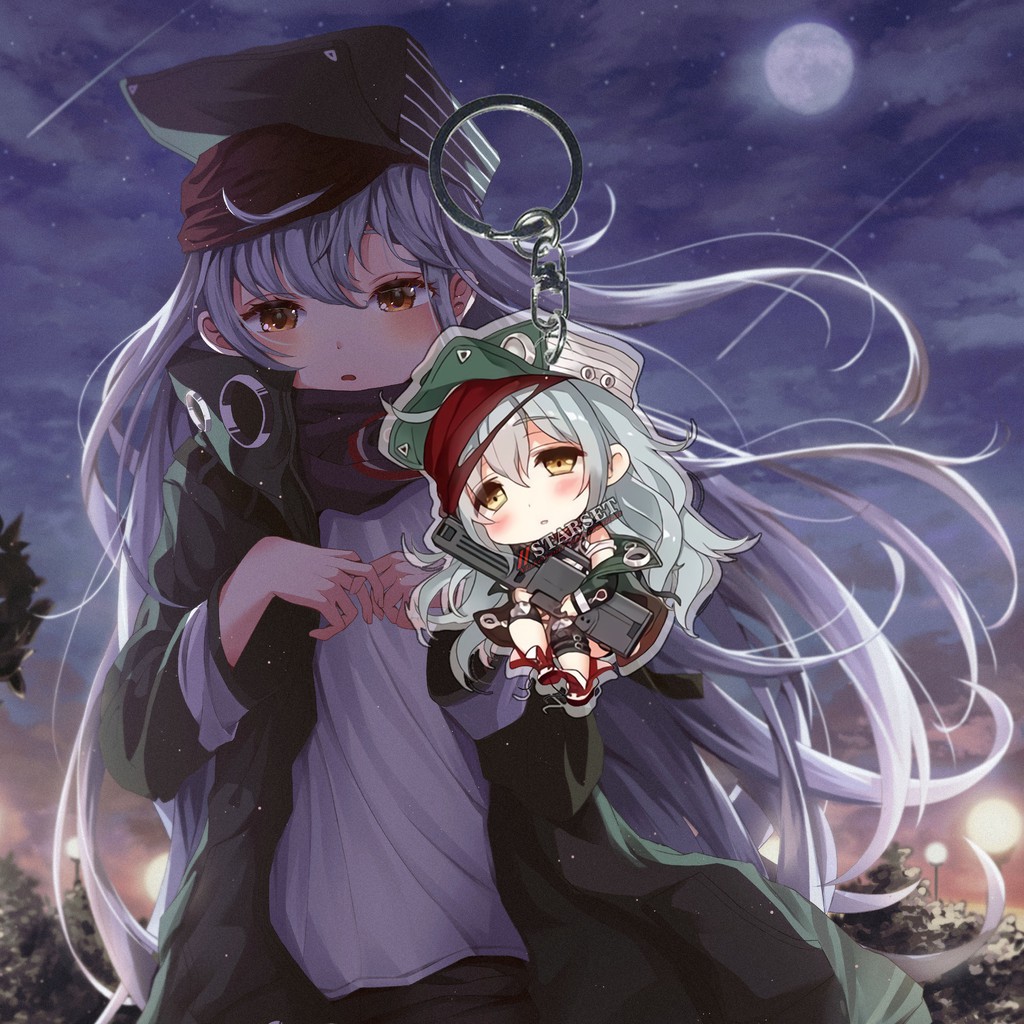 Gantungan Kunci Game Girls Frontline - Ganci - Key Chain - Souvenir - Anime