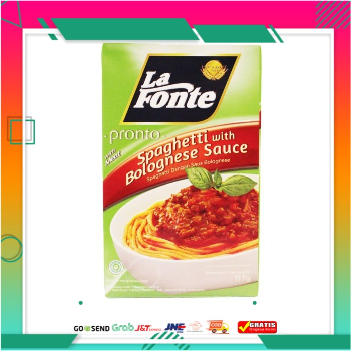 

Lafonte Spaghetti Saus Bolognese 117 g