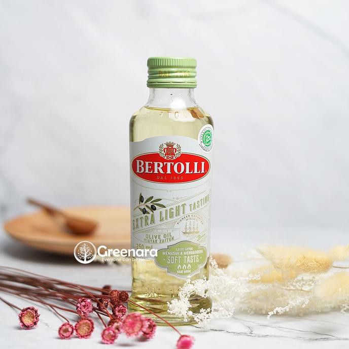 

BERTOLLI EXTRA LIGHT OLIVE OIL 250ML / MINYAK ZAITUN GORENG