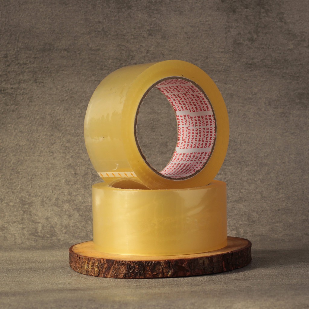

LAKBAN DAIMARU 2Inch (48mm) x 90 Yard (82,2meter) LAKBAN BENING LAKBAN COKELAT