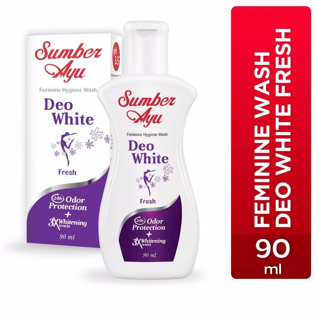 Sumber Ayu Feminine Hygiene Wash Deo White Fresh - 90ml [BPOM]