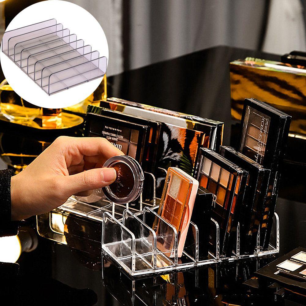 Nanas Makeup Organizer Desktop Transparan Akrilik Kosmetik Eyeshadow