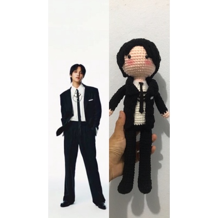 Boneka haechan NCT/amigurimi kpop/nct doll