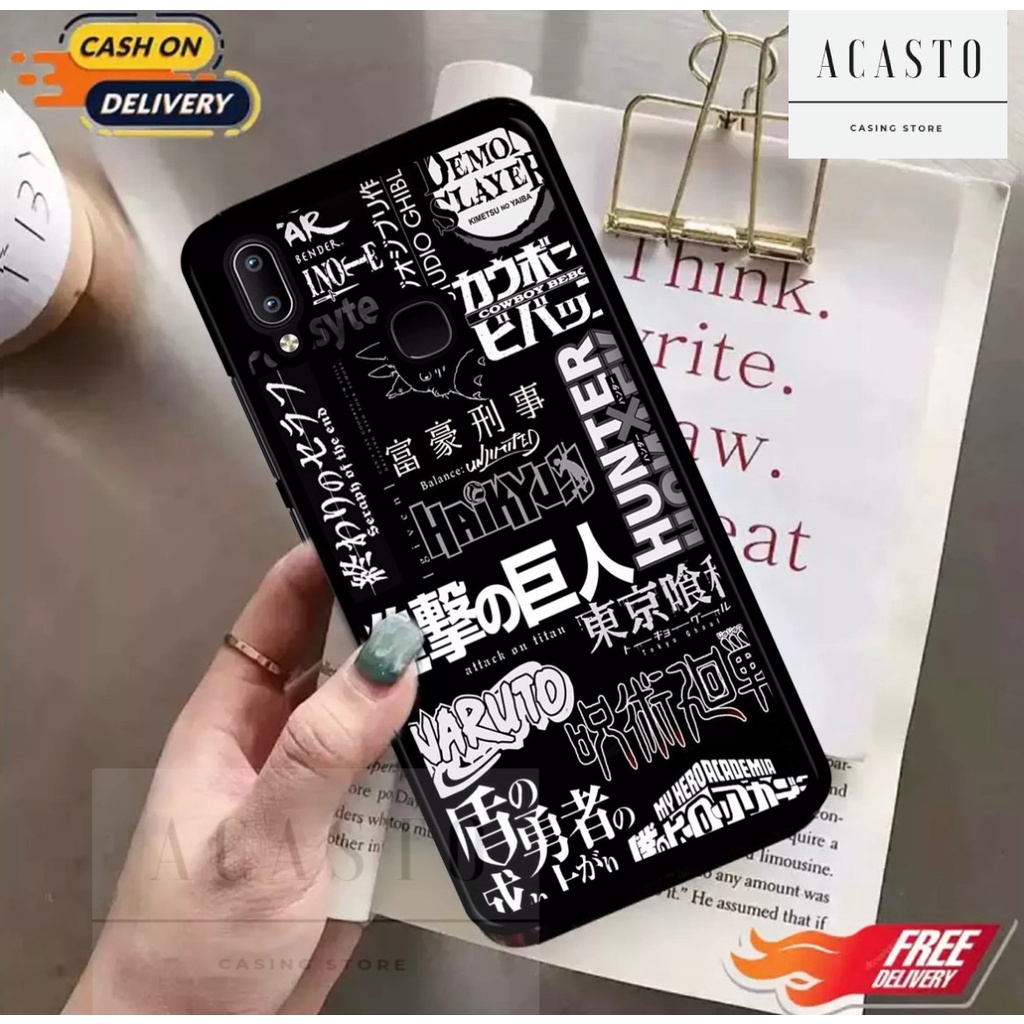 JAYACASTO Case Vivo Y12/ Y15/ Y17/ Y12i & Y91/ Y93/ Y95 & Y91c/ Y1s & Y11 & V11/ V11 Pro & V9 motif 