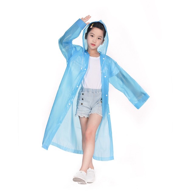 Jas Hujan Anak Unisex Bahan EVA