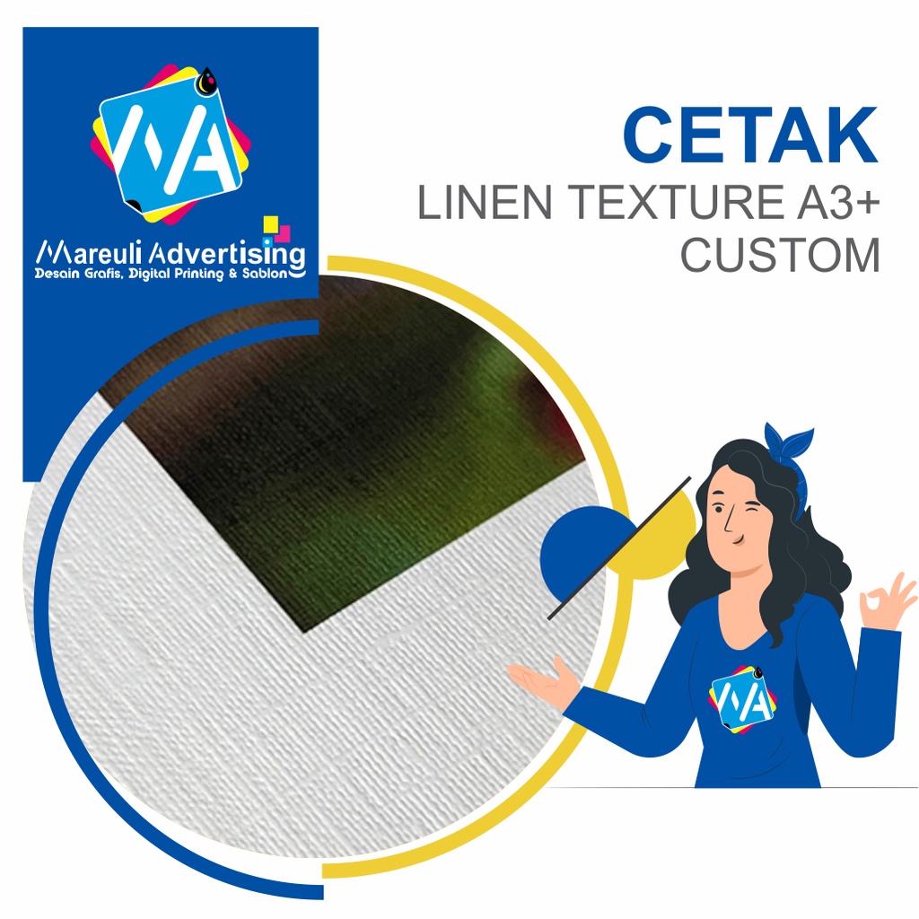 

Cetak Kertas Linen A3 Color