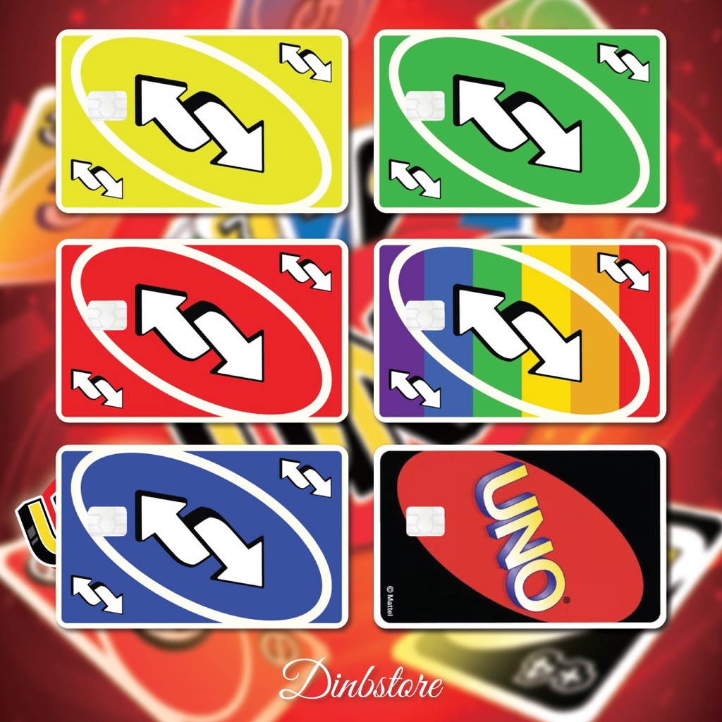UNO SERIES | DINBSTORE SKIN CARD / SKIN ATM (Stiker kartu ATM & E-Money)