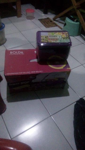 Alat Pel Modern Super Mop Bolde