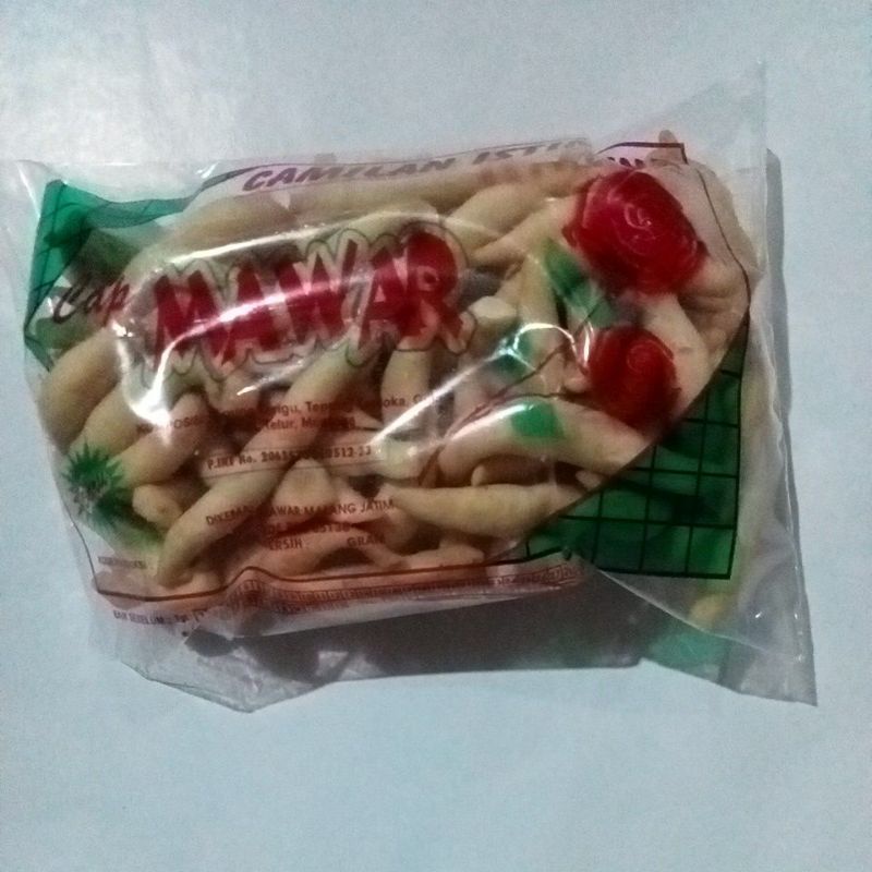 

Cemilan Bidaran Asin Mawar